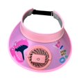 thumbnail image 4 of Sombrero de visera Strade Fareast Limited con ventilador ajustable para niños deportes al aire libre Rosa, 4 of 8