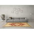thumbnail image 3 of Ahgly Company Indoor Square Persian Brown Traditional Area Rugs, 3' Square, 3 of 4