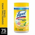 thumbnail image 1 of LYSOL® Disinfecting Wipes, Citrus, 75 Count, 75CT, 1 of 5