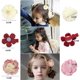 thumbnail image 2 of Pinzas para el cabello con pequeñas flores de margaritas para niñas pequeñas, pasadores florales para bebés recién nacidos y niños pequeños, 10 piezas, 2 of 7