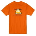 thumbnail image 1 of Car Graphic "I'm In Vacation Mode" Quote Men's Safety Orange T-shirt, 1 of 1