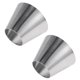 thumbnail image 1 of Rebajado Único Adaptador de Tubo de Escape Conector de Doblado Mandrel de 2" OD a 3.5" OD de Acero Inoxidable 201 Longitud de 3 pulgadas Tono Plateado, 1 of 7