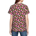 thumbnail image 7 of Wukai Strawberry Youth Unisex Short Sleeve T-Shirt for Boys, Girls, Teens, and Kids-Small, 7 of 7