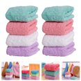 thumbnail image 3 of 8Pcs Infants Towels Saliva Towels Children Facial Towels (Assorted Color), 3 of 8