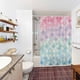 thumbnail image 5 of Cortina de ducha Allenjoy Mermaid Scales 180 x 180 cm de poliéster, 5 of 5