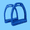 Blue, variant on Plastic English Riding Horse Stirrups, Black