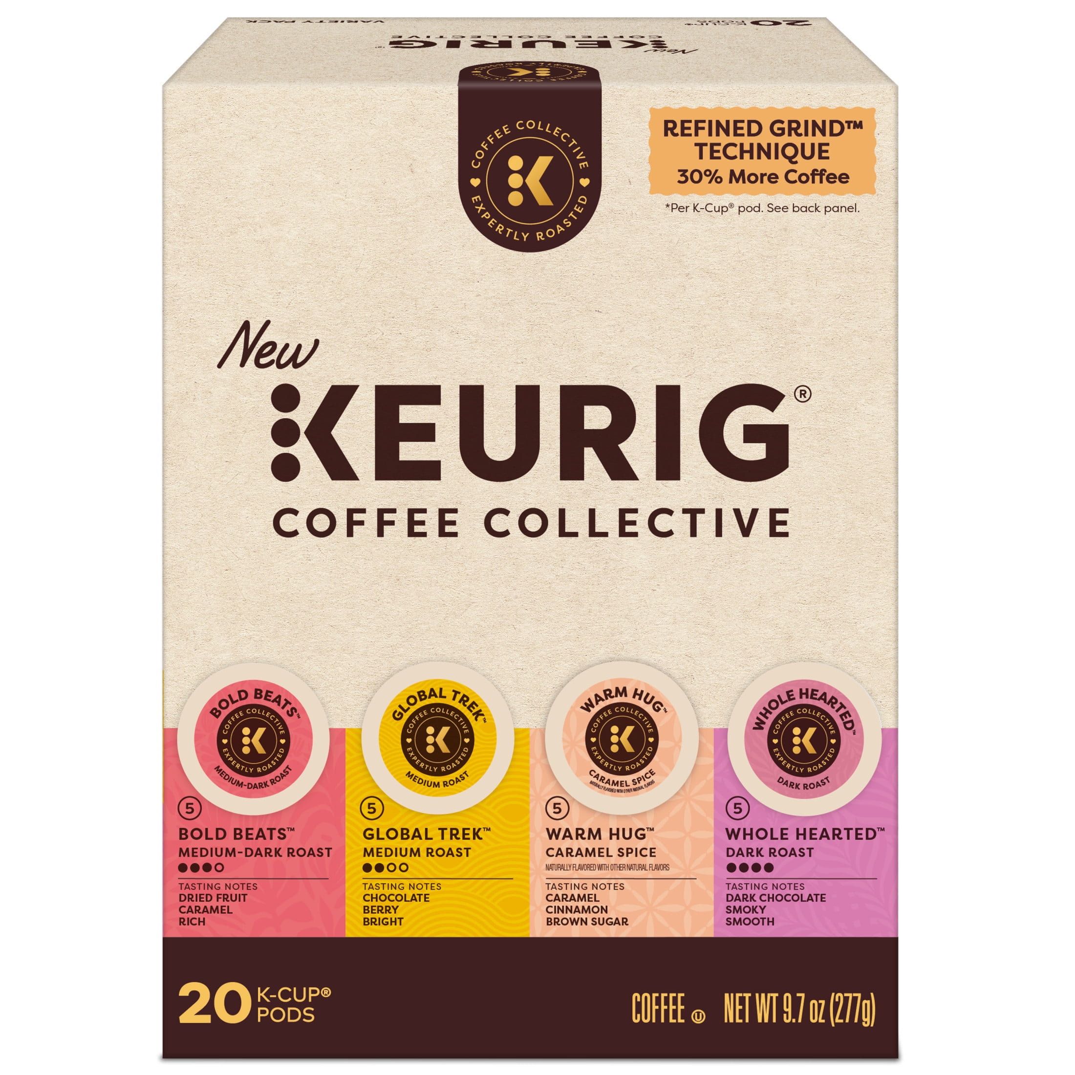 Keurig, Famous Favorites Variety Pack Medium Roast K-Cup Coffee