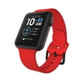 thumbnail image 3 of iTech Fusion 3 Unisex Adult Rectangular Smart Watch, Solid Red, Silicone Strap, 3 of 9