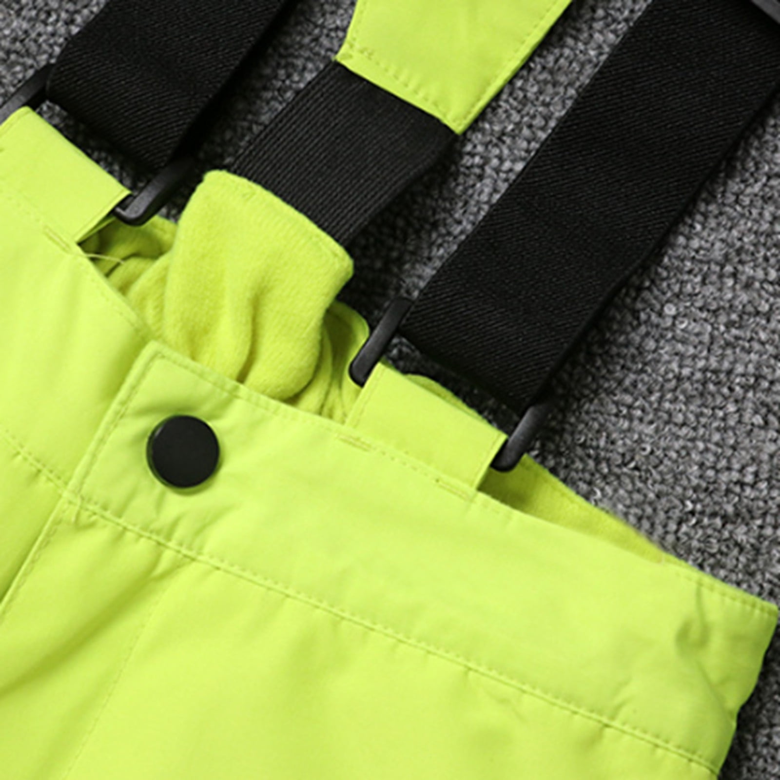Fgnfyis Girls Ski Pants Outdoor Sports Overalls Warm Windproof Snowboard Trousers for Cold Weather Activities and Winter Adventures Green S