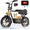 Black, variant on 1200W Electric Scooter with Seat, Max 30Miles & 20Mph, 16" Fat Tire, Motorcycle Mini Bike with Basket for Adults Teens Pets & Cargo, UL 2272