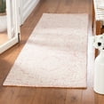 thumbnail image 2 of SAFAVIEH Metro Aditi Medallion Runner Rug, Pink/Ivory, 2'3" x 8', 2 of 8