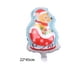 thumbnail image 3 of 10 mini globos de aire navideños con forma de Papá Noel, muñeco de nieve, alce, hombre de jengibre, globo de aluminio para fiesta de Navidad, decoración de Año Nuevo, 3 of 5