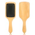thumbnail image 3 of DENTE ANCO Natural antiestós Massaje Massaje Cepillo para el Cabello, Peine, Para El Cabello Largo y Todas las Longitudes de Cabello Saludable, 3 of 7