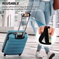 thumbnail image 5 of Luggage Handle Wrap for Suitcase 2-Pack Includes Back Information Card Sleeping Cute Baby Deer, 5 of 6