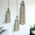 thumbnail image 4 of Dserhfy Halloween Ghost Wall Hanging Decoration Boho Handwoven Cotton Rope Ghost Ornaments for Indoor Outdoor Haunted House Decor, 4 of 8