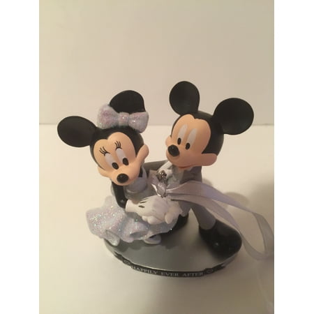 Mickey And Minnie Mouse Christmas Ornaments Disney Parks Mickey & Minnie Mouse Happily Ever After Ornament New with Tags ()