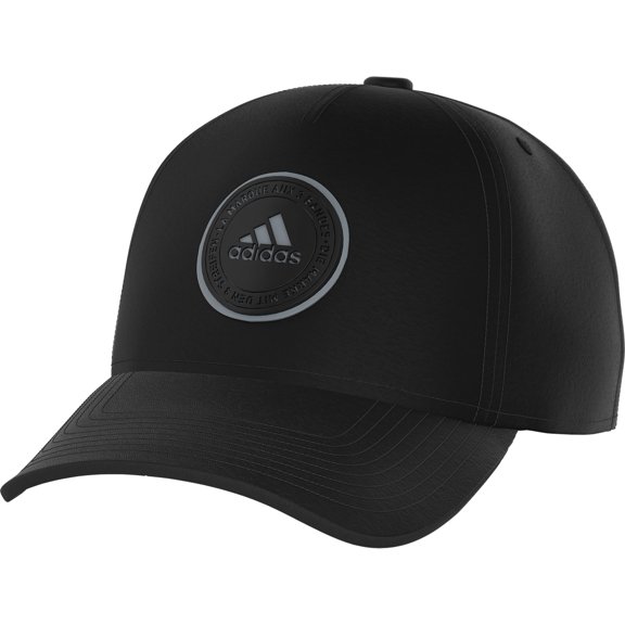adidas Men's Lifestyle Stretch Fit Hat (Black/Grey, L/XL)
