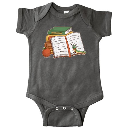

Inktastic Tiny Library Bookworm Gift Baby Boy or Baby Girl Bodysuit