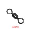 thumbnail image 4 of Soidarity 100 piezas giratorias de pesca Flexible de acero inoxidable protección giratoria barril conector de protección accesorio de aparejos Pescar 6# Soidarity DJ0448-06, 4 of 6