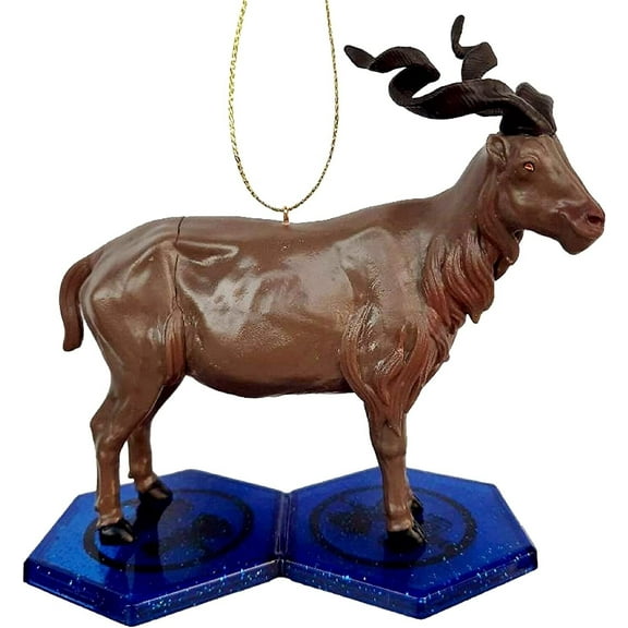 Toothgnasher Enchanted Goat Brown Love & Thunder Ornament Figure 4” Dangler Thor New