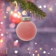 thumbnail image 6 of Mouliraty Velvet Christmas Tree Ornaments Set - Set of 12 Shatterproof Pastel Colored Ornaments for Xmas Decorations, 6 of 7