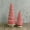 Red, variant on weibbin 2 PCS Christmas Table Decorations Mini Christmas Trees Yarn Trees Red and White Farmhouse Decor for Indoor Room Kitchen Home Tiered Tray Decor