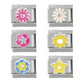 thumbnail image 5 of DIY Flower Italian Charm Links Bracelet Accessary Stainless Steel Jewelry Making, 5 of 21