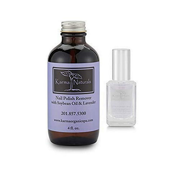 Karma Organic Natural Soybean Lavender Nail Polish Remover