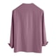 thumbnail image 4 of Blusas y camisas de manga larga con cuello en V para hombre, blusas casuales de moda con cordón y cuello en V de manga larga, blusas para hombre, 4 of 5