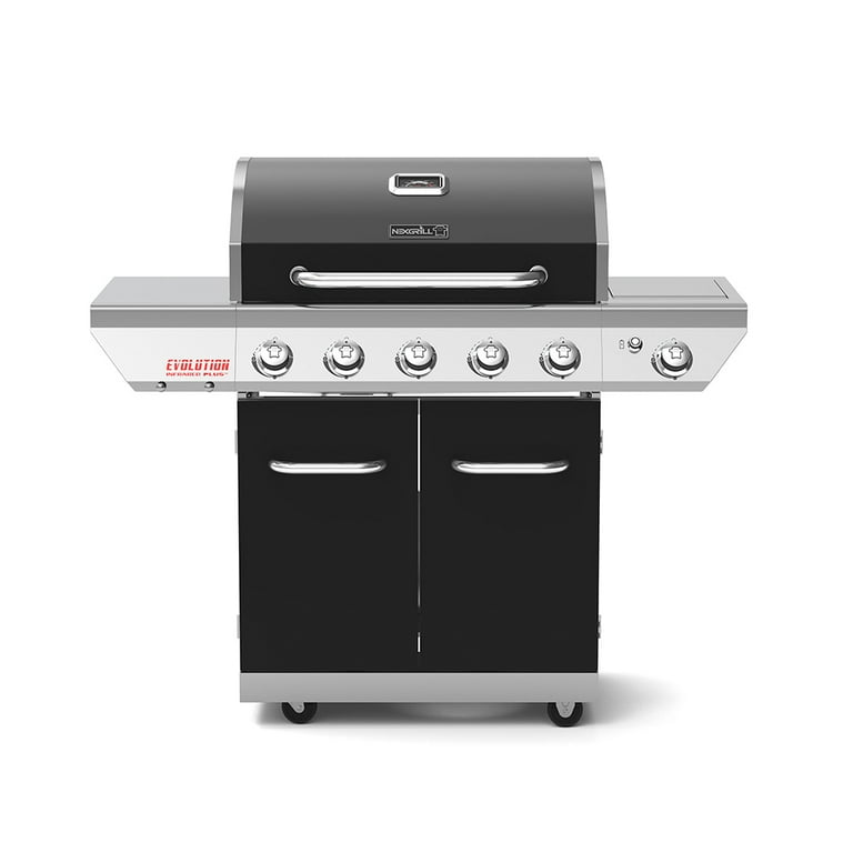 beskyttelse Afhængighed manipulere Nexgrill Evolution 5-Burner Propane Gas Grill with Infrared Technology,  Side Burner, and Side Table - 57000BTUs - Walmart.com