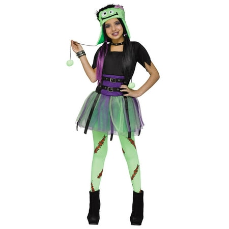 Green Baby Frankie Monster Frankenstein Girls Halloween Costume