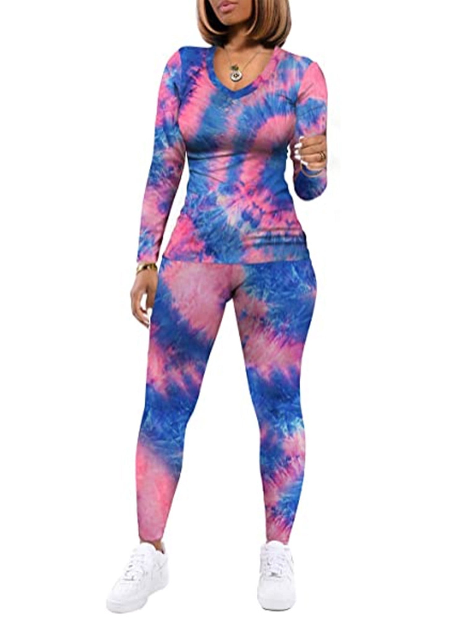 Tie dye sweatsuit walmart Clearance
