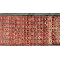 thumbnail image 1 of Ahgly Company Machine Washable Indoor Rectangle Contemporary Orange Salmon Pink Area Rugs, 8' x 12', 1 of 7