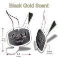 thumbnail image 2 of Ambientador para auto HookUp Hockey Black Gold, 4 unidades, 2 of 6