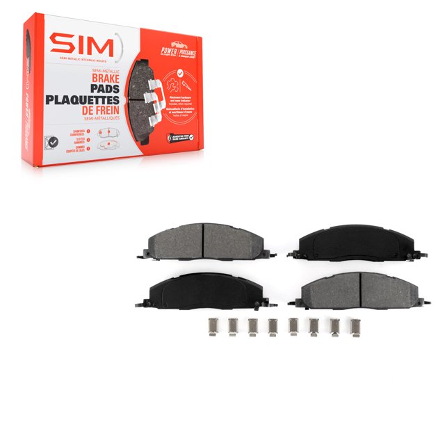 SIM Rear Semi-Metallic Disc Brake Pads SIM-1400 for Car Ram 3500 2500 1500 Dodge