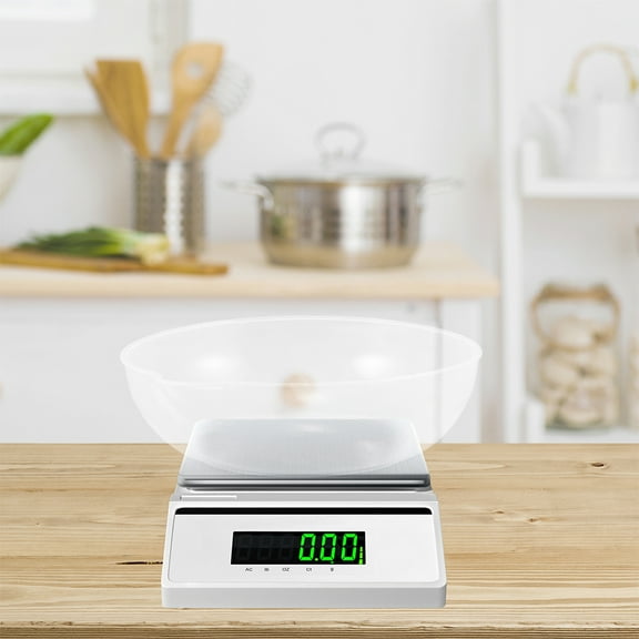 IDEANATEGRATE 4Pcs Scale Pan Transparent For Bakers Baking Requirements Food Weighing Bowl Cooking