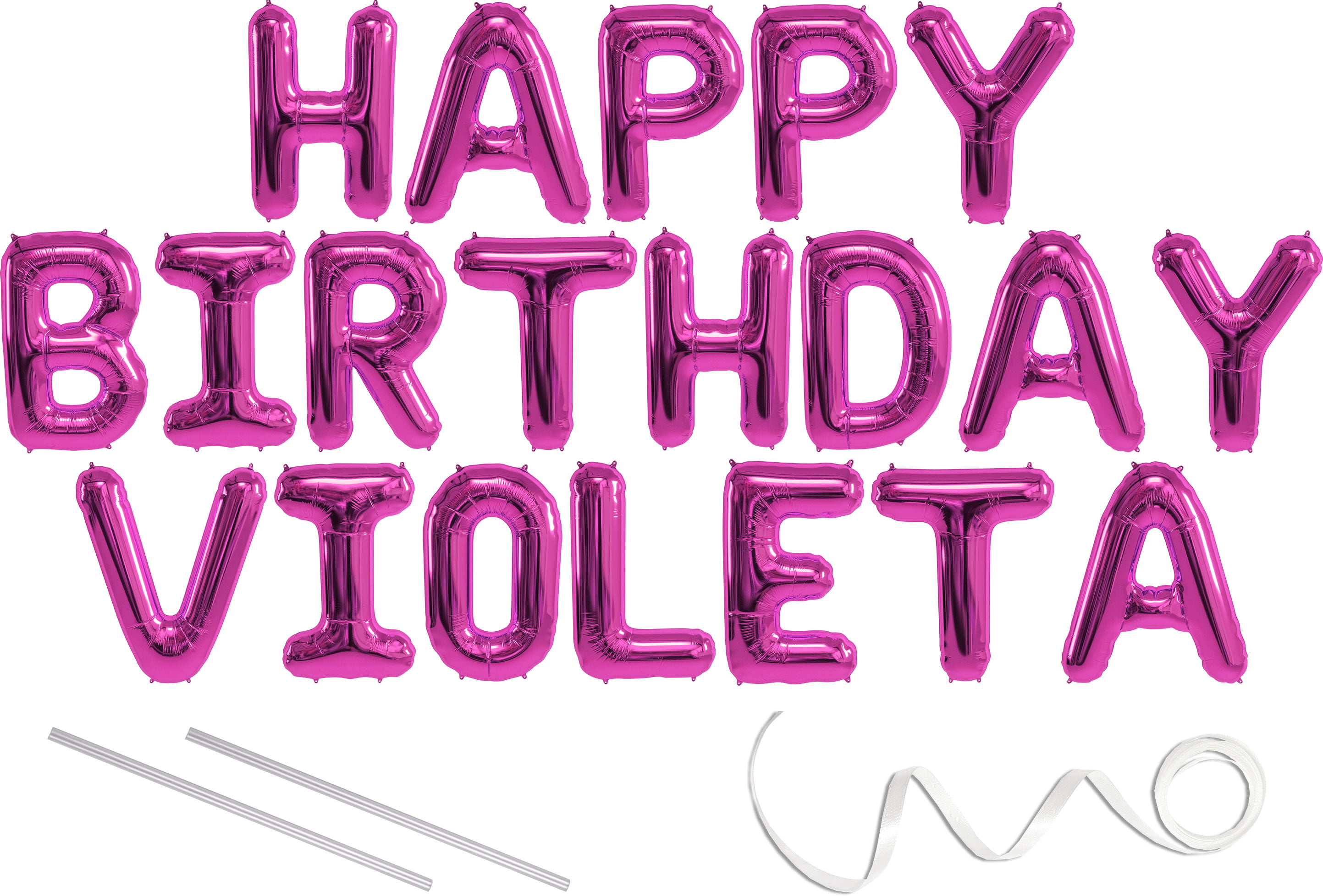 VIOLETTA Birthday PARTY RANGE Tableware Balloons & Decorations 