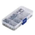 thumbnail image 2 of 360pcs 8 Sizes Stainless Steel Flat Washers Assortment Set Kit with Storage Box Portable(M2 M2.5, 2 of 8