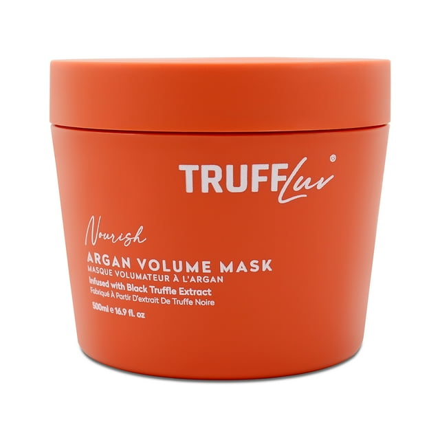 TruffLuv Argan Volume Mask, Volumizing and Hydrating Hair Mask, 500 ml