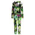 thumbnail image 5 of Invader Zim Unisex Onesie Pajamas Zipper Jumpsuit Hooded One Piece Sleepwear for Family Mens Womens, 5 of 8