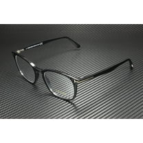 Tom Ford FT5505 001 Shiny Black Clear Lens Plastic 52 mm Men's Eyeglasses