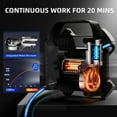 thumbnail image 6 of Car Air Compressor, Tire Inflator 160 PSI, Air Tire Pump for Car Tires Yellow, 6 of 8