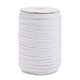 thumbnail image 1 of EeaseMX 1 rollo de cinta elástica plana de 180 m de poliéster para mascarillas, accesorios de ropa, cinturones y decoración, 5 mm (blanco), 1 of 7