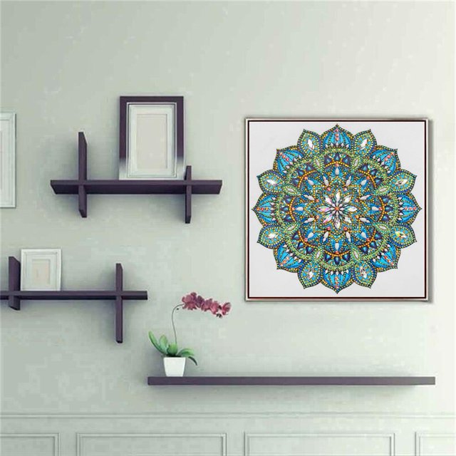 Cuadros Decorativos 5D DIY forma especial diamante pintura Mandala punto de cruz Kit hogar costura Ndcxsfigh Nuevos Originales