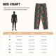 thumbnail image 3 of Balery Mushrooms And Flowers Pantalones de pijama para mujer, pijamas ultraligeros, pantalones de estar por casa-Small, 3 of 6