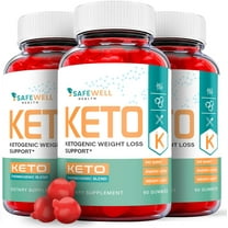 (3 Pack) Safewell Keto ACV Gummies - Apple Cider Vinegar Supplement for Weight Loss - Energy & Focus Boosting Dietary Supplements for Weight Management & Metabolism - Fat Burn - 180 Gummies