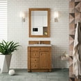 thumbnail image 3 of James Martin Vanities 157-V30-3Vsl Bristol 30" Single Basin Walnut Wood Vanity Set - White, 3 of 4