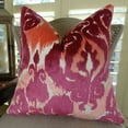 thumbnail image 2 of Plutus Velvet Bliss Coral Handmand Throw Pillow, (Double sided 12" x 20"), 2 of 4