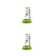 thumbnail image 2 of Greeniant Dispensador automático de botellas de agua, contenedor portátil de comida para mascotas, bebedero ligero, cuencos de alimentación Verde 23.8 × 23.8 × 39 cm 2piezas, 2 of 6