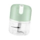 thumbnail image 2 of Pressas de ajo de ajo eléctrico de 250 ml Masher de alimentos de licuadora portátil recargable para cebolla de pimienta fruta de carne de vegetales verde, 2 of 8